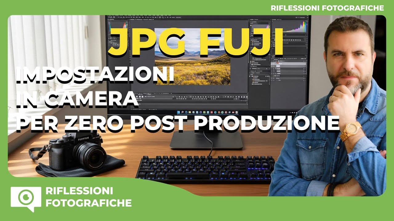 FILE JPEG FUJIFILM  :  LE IMPOSTAZIONI IN CAMERA PER ZERO POST PRODUZIONE E NON SOLO