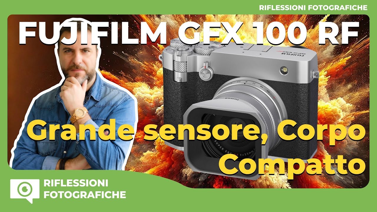 FUJIFILM GFX100RF – GRANDE SENSORE CORPO COMPATTO