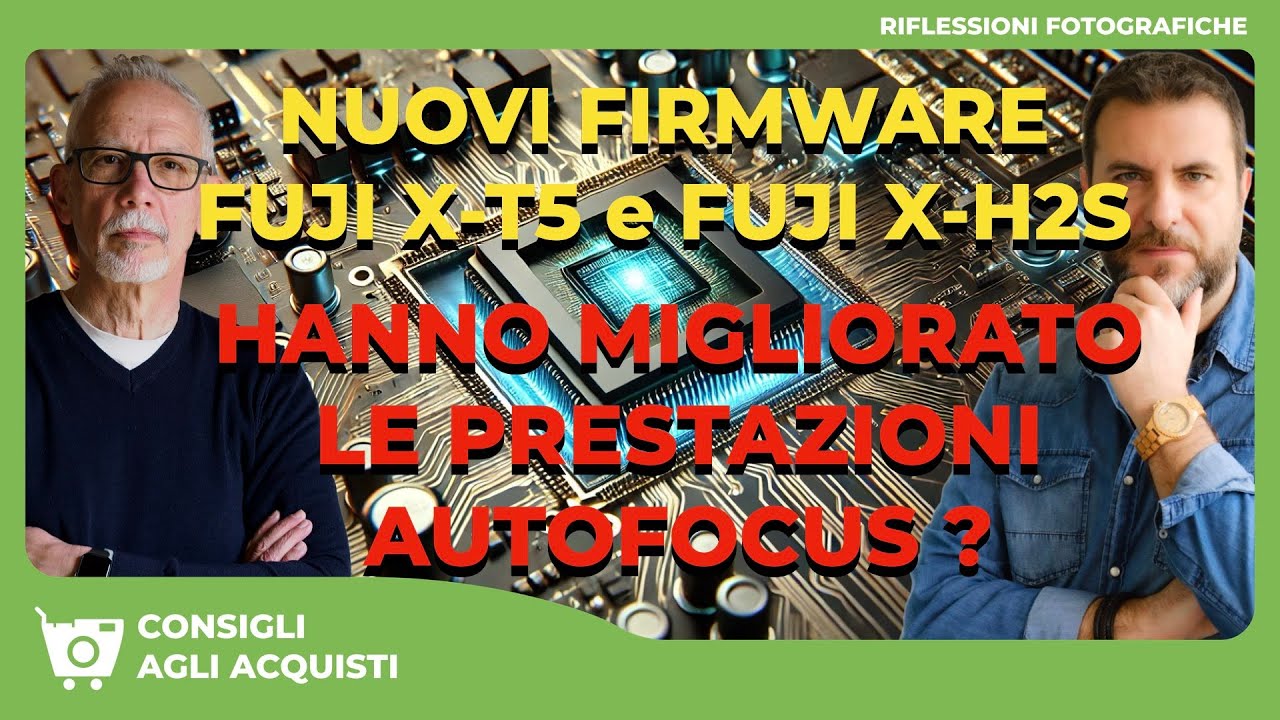 I NUOVI FIRMWARE PER LE FUJIFILM X-H2S E X-T5 NE HANNO MIGLIORATO LE PRESTAZIONI AUTOFOCUS ?