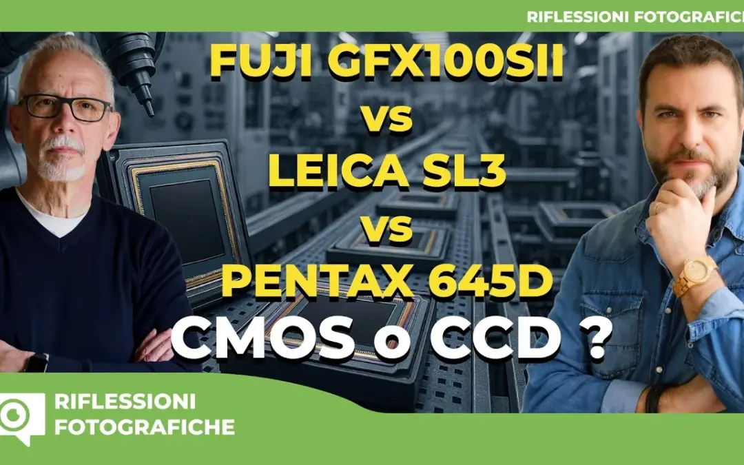 Fuji GFX100S II vs Leica SL3 vs Pentax 645D: Medio Formato vs Full Frame, CMOS vs CCD