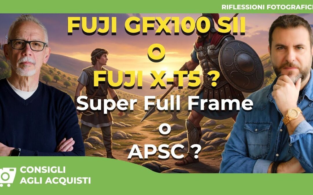 Confronto Fujifilm GFX100S II e X-T5: super full frame contro APS-C