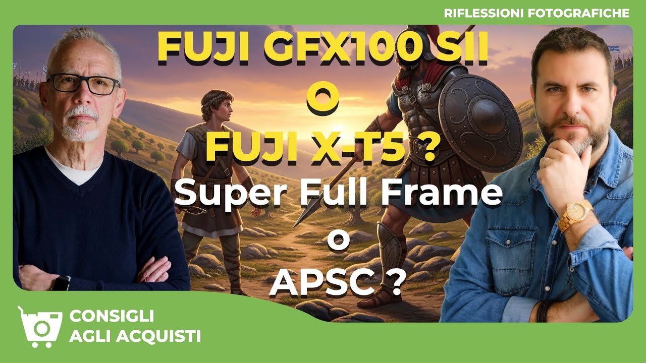 Confronto Fujifilm GFX100S II e X-T5: super full frame contro APS-C