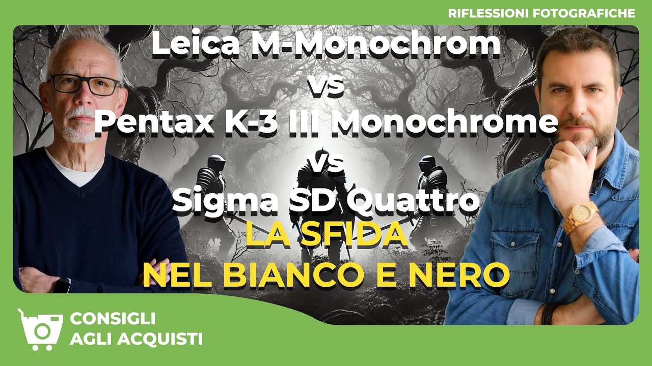 LEICA M-monochrom vs PENTAX K3III Monochrome vs SIGMA SD Quattro : QUALE DELLE TRE HA IN BN MIGLIORE