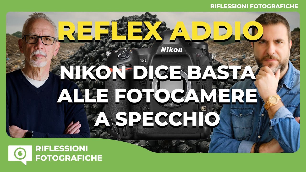Reflex Addio Nikon : Dice Basta alle Fotocamere a Specchio – la Nikon D6 non è piu sul mercato