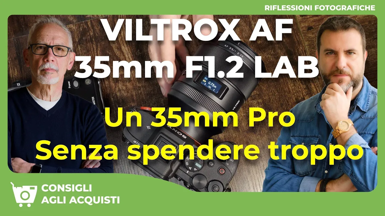 VILTROX 35mm f/1.2 LAB per Sony Full Frame: costruzione top, AF veloce e bokeh morbido e di qualità