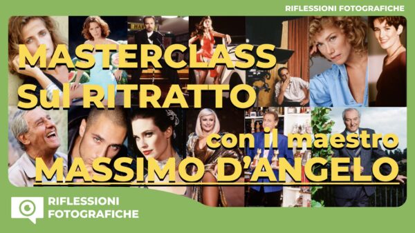 Masterclass di Ritratto Fotografico con Massimo D’Angelo