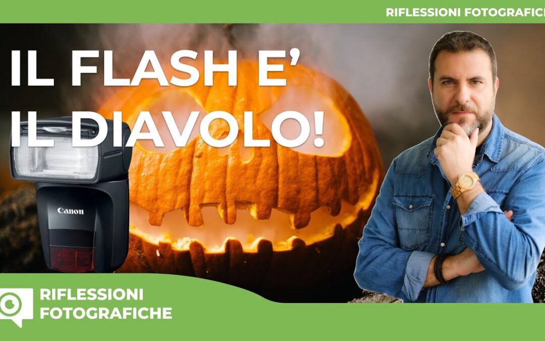 Il flash fotografico è il diavolo! Questo è ciò che erroneamente credono molti foto amatori