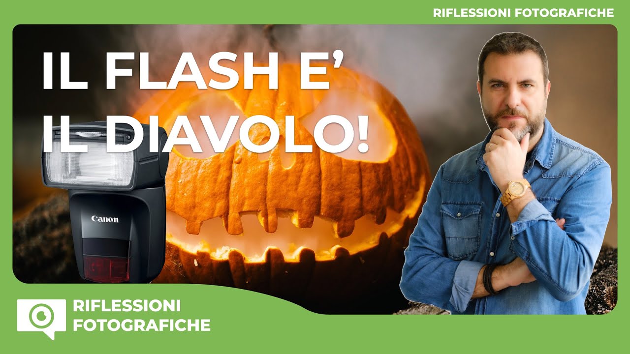 Il flash fotografico è il diavolo! Questo è ciò che erroneamente credono molti foto amatori