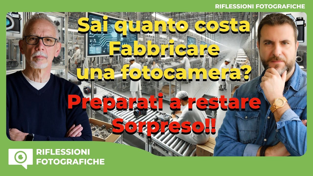 SAI QUANTO COSTA FABBRICARE UNA FOTOCAMERA DIGITALE ? PREPARATI A RESTARE SORPRESO !!