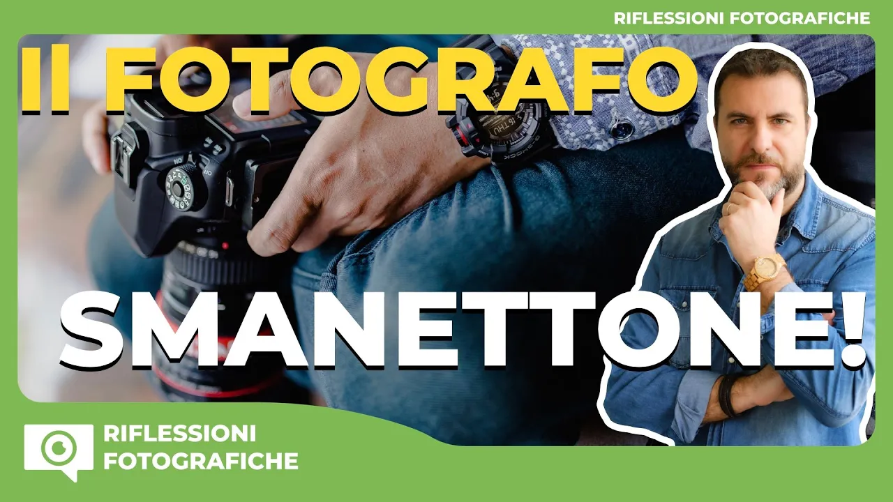 IL FOTOGRAFO SMANETTONE!