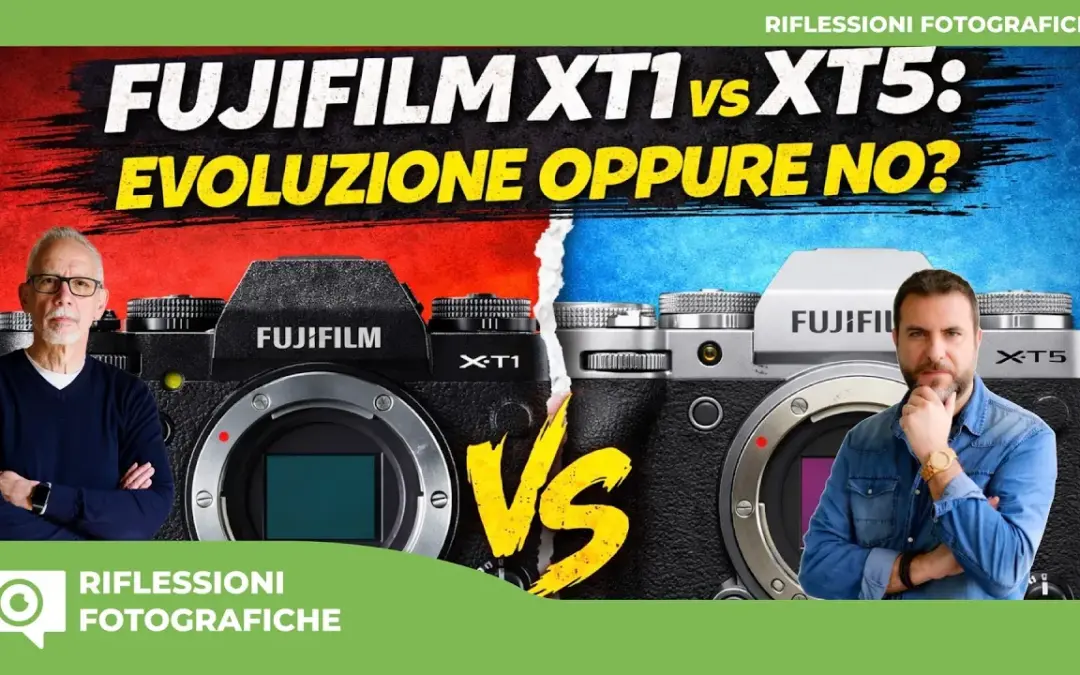 Fujifilm X-T1 vs X-T5: 10 anni di evoluzione o un ritorno al passato?