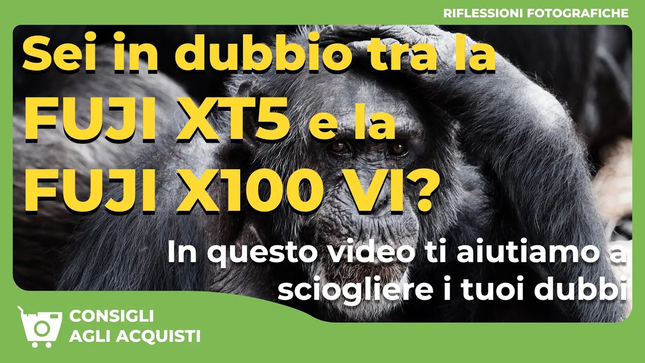 FUJI XT5 vs FUJI X100 VI : sei in dubbio e non sai quale scegliere? Ti aiutiamo noi ;)