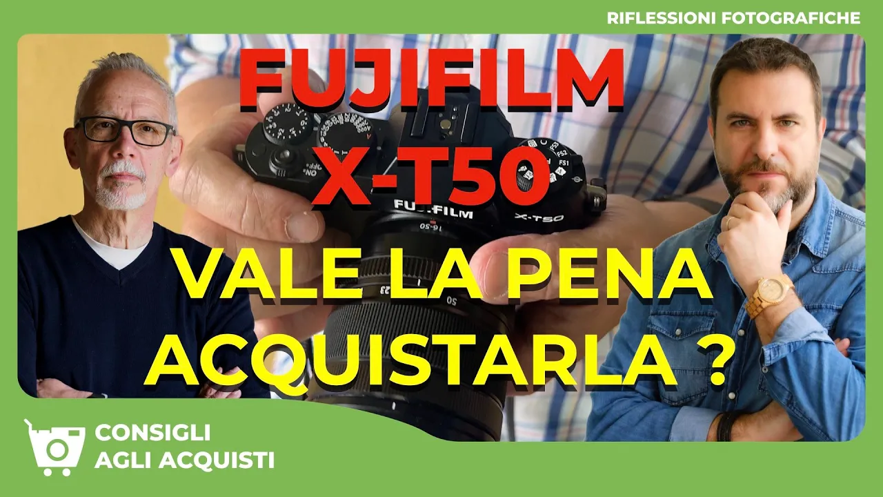 FUJIFILM X-T50 : VALE LA PENA ACQUISTARLA ?  TE LO RACCONTIAMO IN QUESTO VIDEO