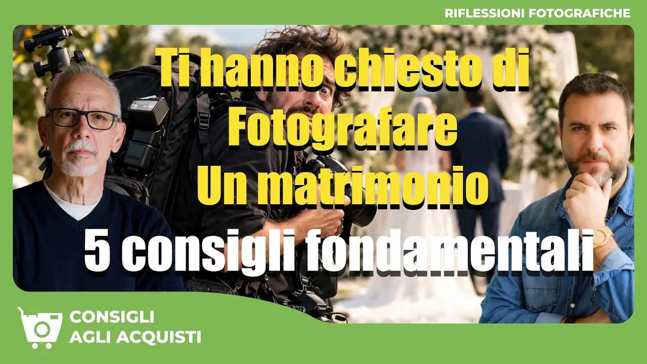 Ti hanno chiesto di fotografare un matrimonio? 5 consigli per non rovinare un’amicizia (e le foto)