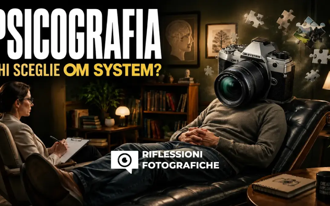 PSICOGRAFIA: perché un fotografo sceglie OM System e Micro 4/3