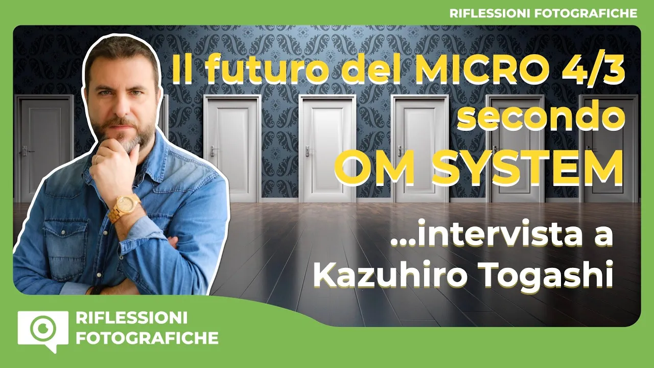 il futuro del MICRO 4/3 per OM SYSTEM. Intervista a Kazuhiro Togashi