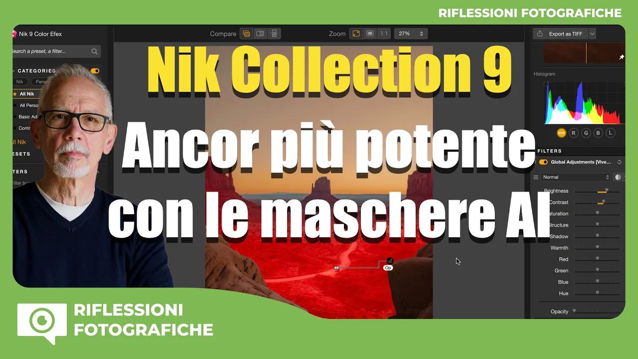 Nik collection 9 – con le maschere AI è ancora più potente!