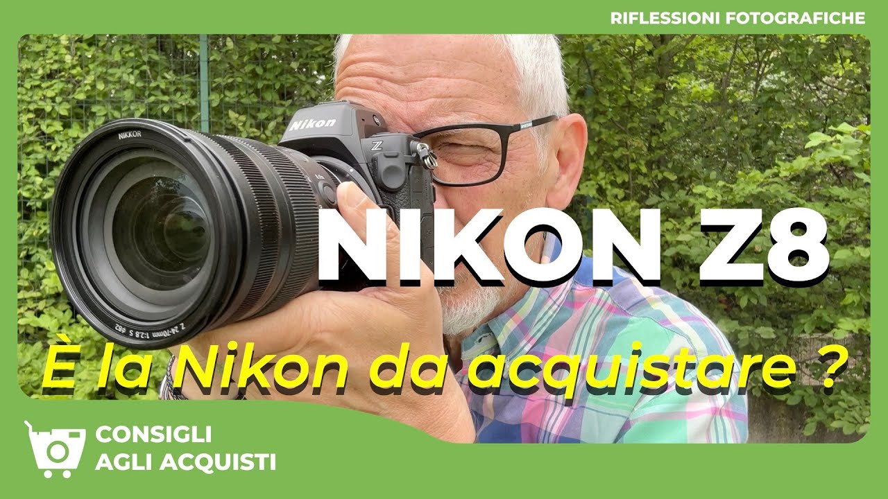NIKON Z8 : È LA FOTOCAMERA IDEALE ? – TUTTO QUELLO CHE DEVI SAPERE