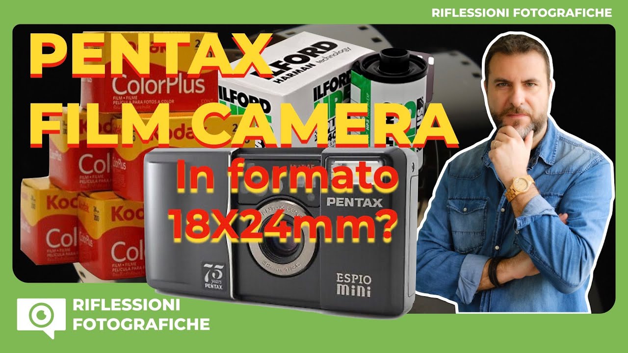 PENTAX 18x24mm LA NUOVA FOTOCAMERA ANALOGICA PENSATA PER I GIOVANI!