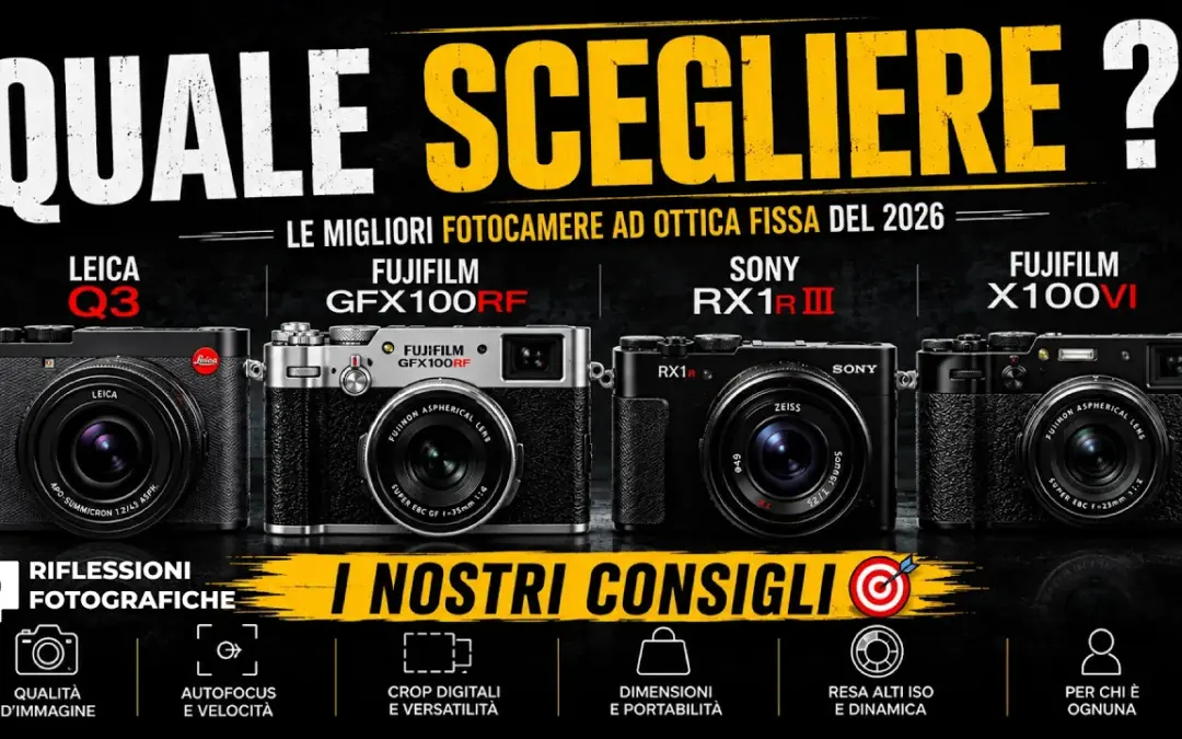 Fotocamere Premium ad ottica fissa: quale scegliere ? I nostri consigli