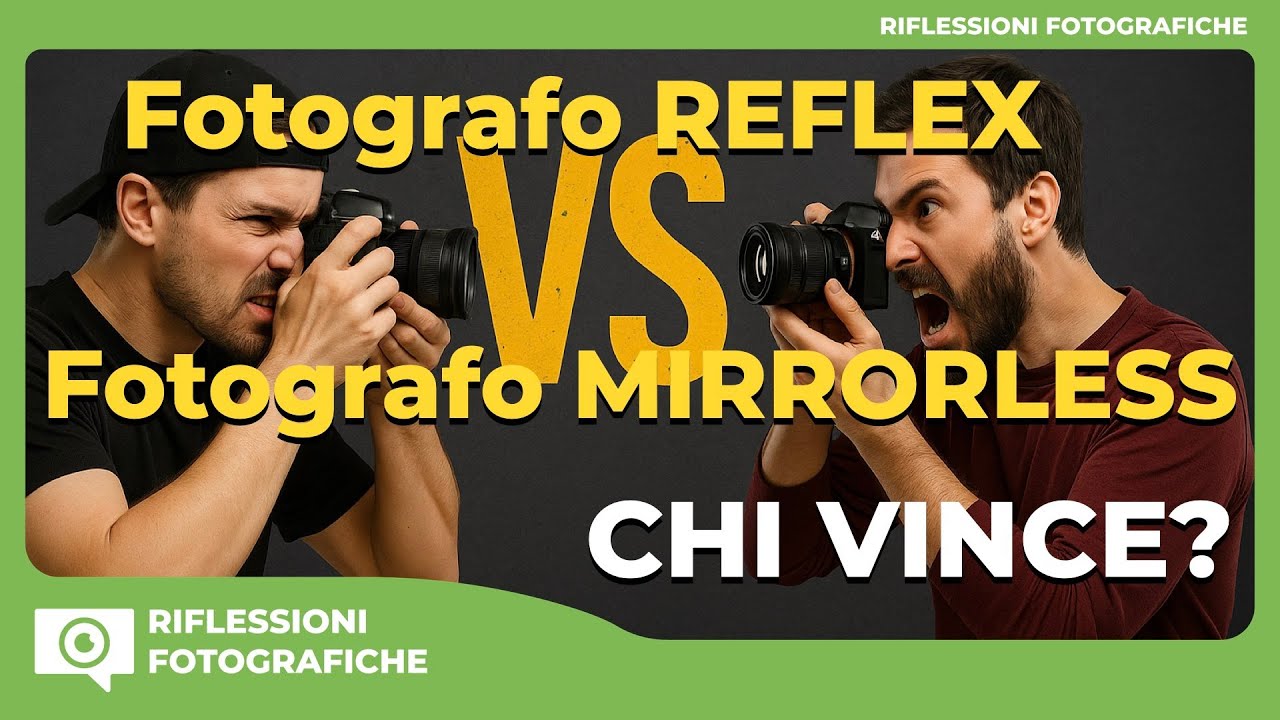 Fotografo Reflex vs Fotografo Mirrorless I Chi vince?