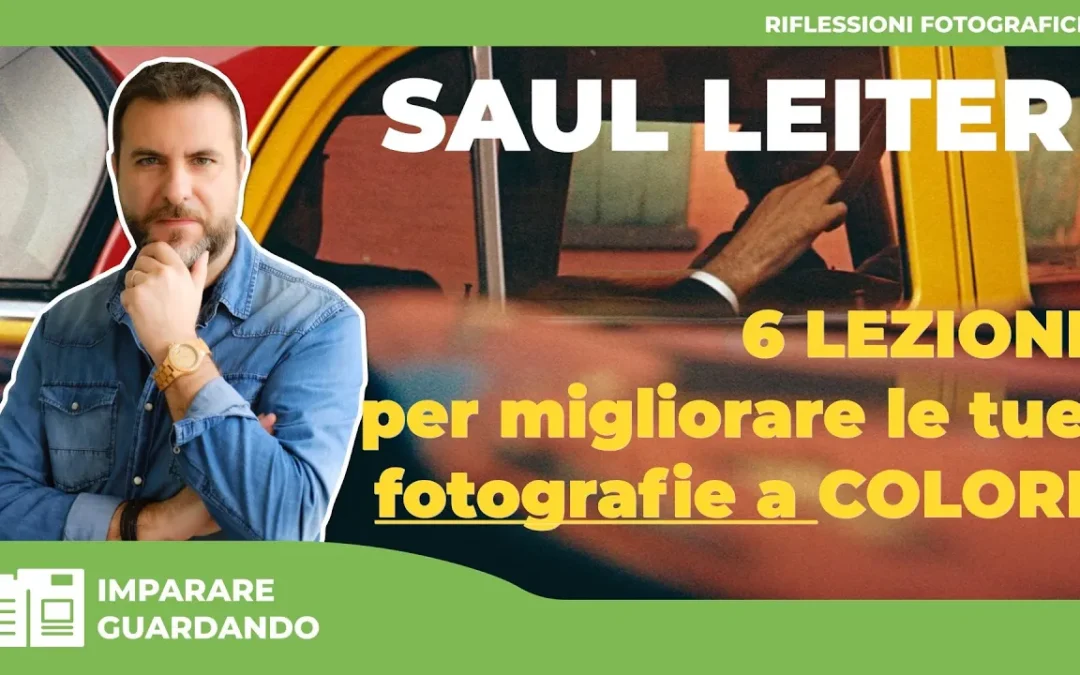 Saul Leiter – 6 lezioni per migliorare le tue fotografie a colori