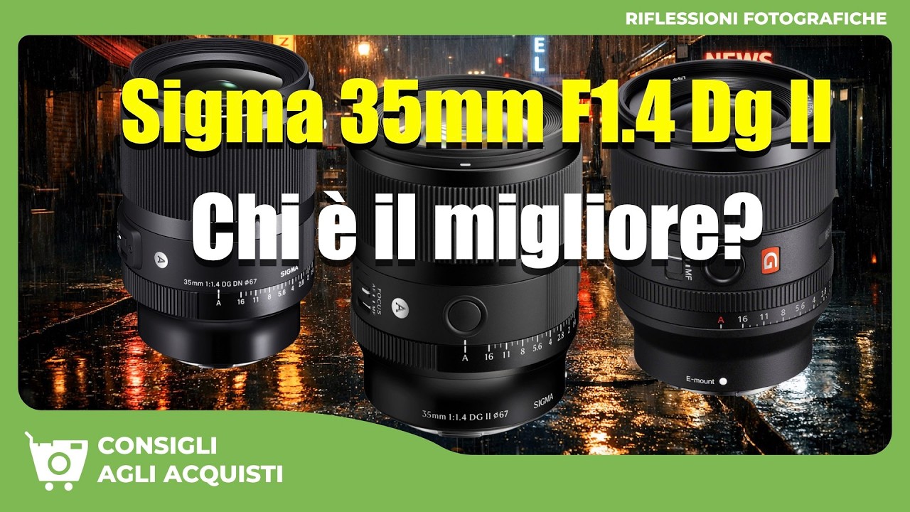 Sigma 35mm f1.4 DG Art II: Vale la pena spendere di più per il Sony GM?