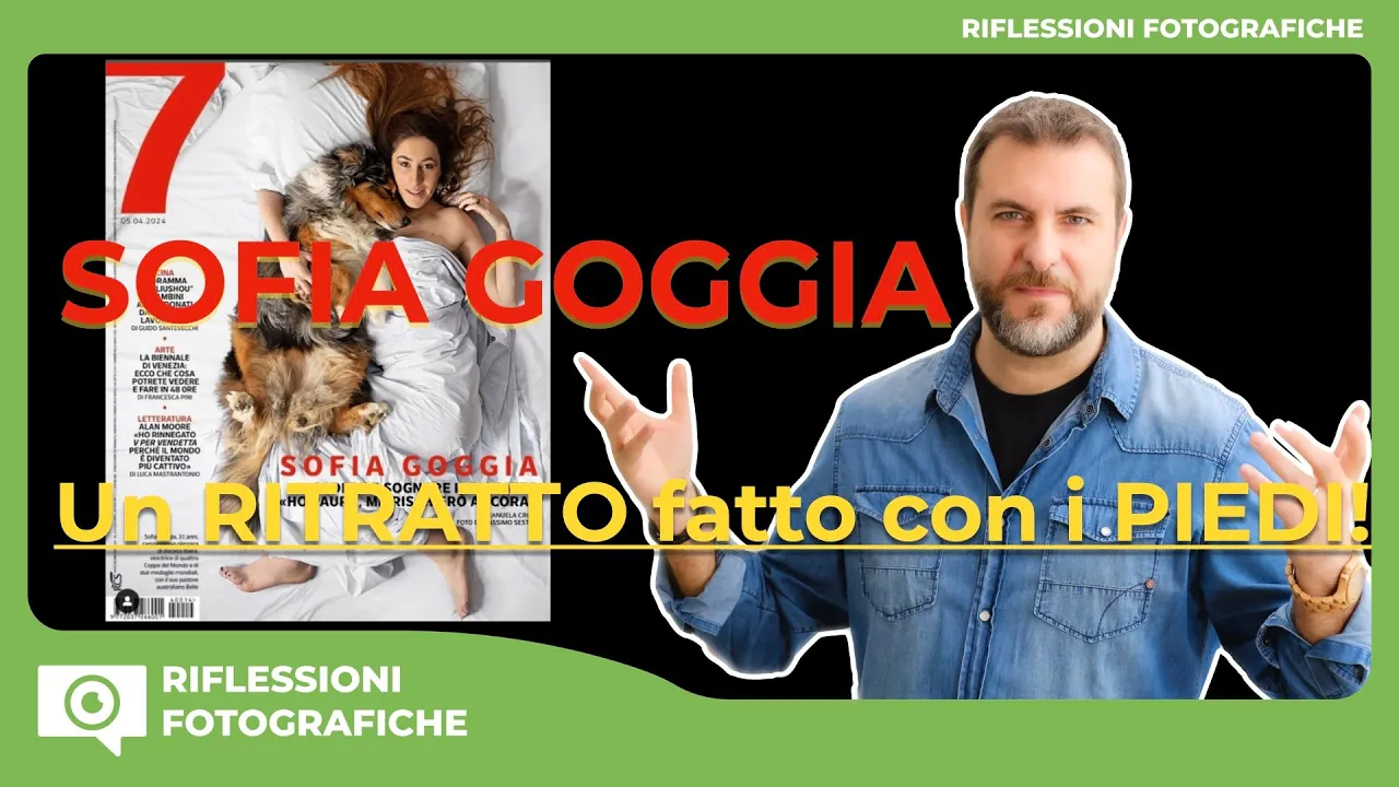 Il Ritratto di SOFIA GOGGIA : Fotografia o Manipolazione? Etica nel FOTOGIORNALISMO