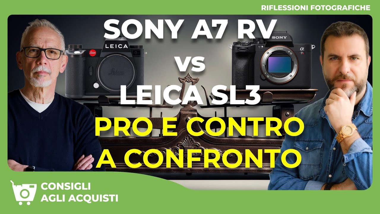 SONY A7R V contro LEICA SL3: CHI VINCE DAVVERO ?
