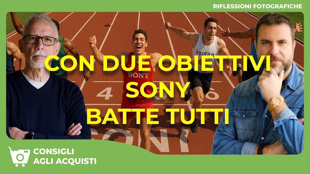 CON QUESTI DUE OBIETTIVI SONY BATTE TUTTI : i corredi più versatili del momento