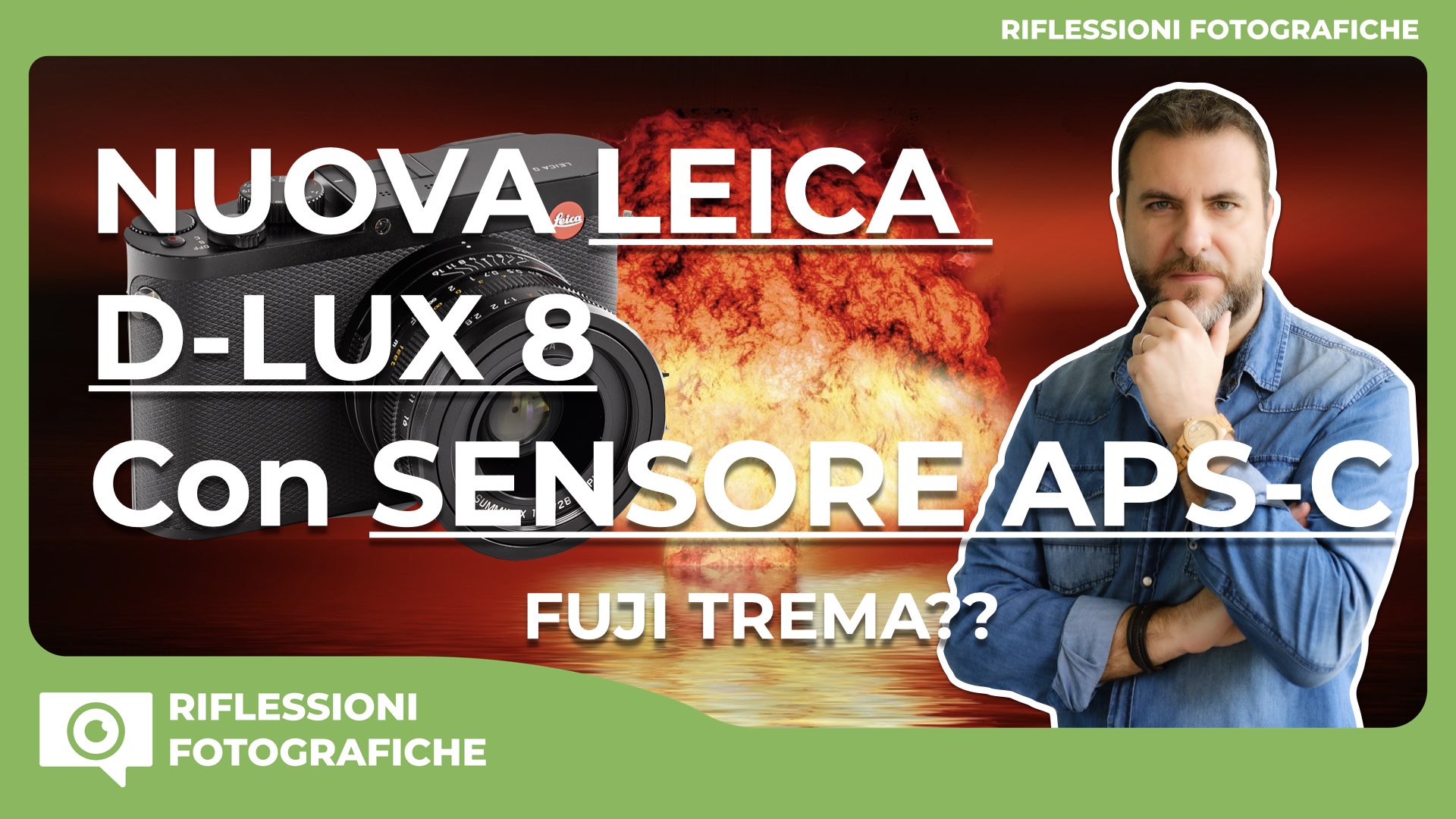 NUOVA LEICA D-LUX 8 CON SENSORE APS-C. FUJI TREMA?